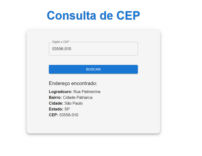 Projeto CEP